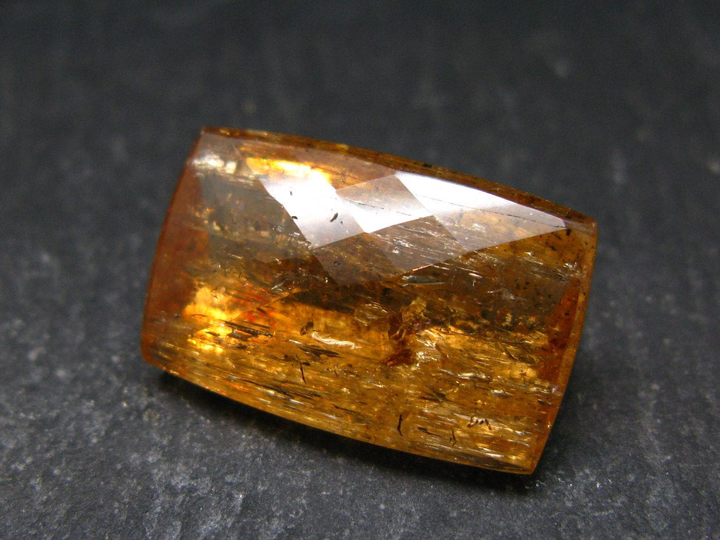 Gem Imperial Topaz Cut Stone From Brazil - 26.90 Carats