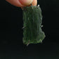 Moldavite Tektite Silver Pendant from Czech Republic - 1.6" - 5.68 Grams