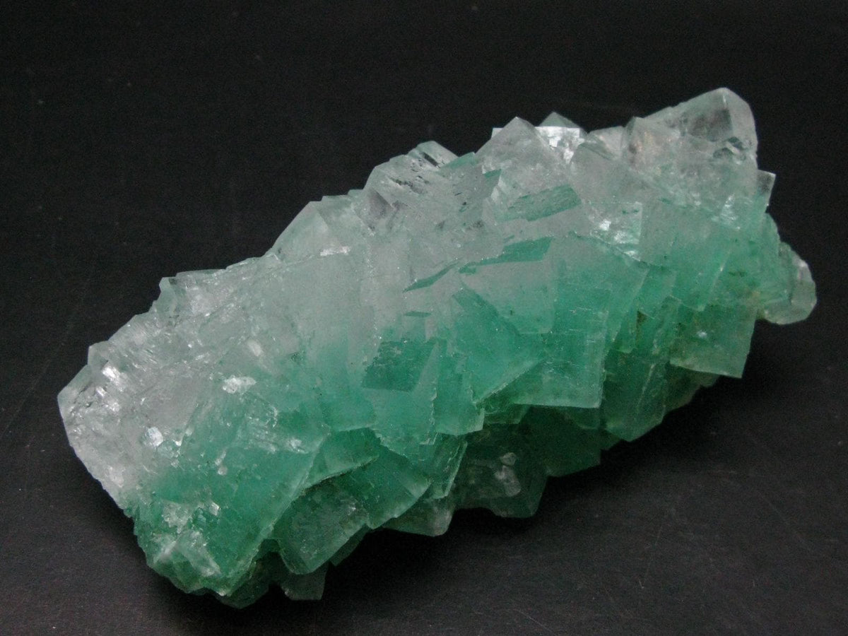 Green Halite Cluster From Poland - 5.1" - 377 Grams