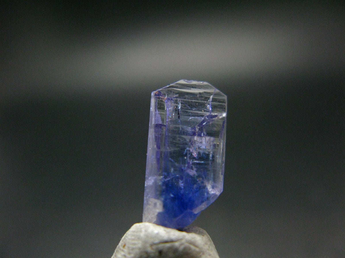 Fine Gem Tanzanite Zoisite Crystal From Tanzania - 7.30 Carats - 0.7"