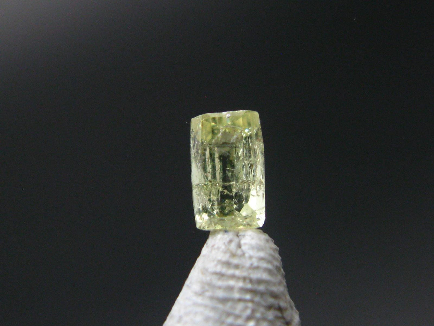 Rare Gem Vesuvianite Cut Stone from Canada - 0.25 Carats