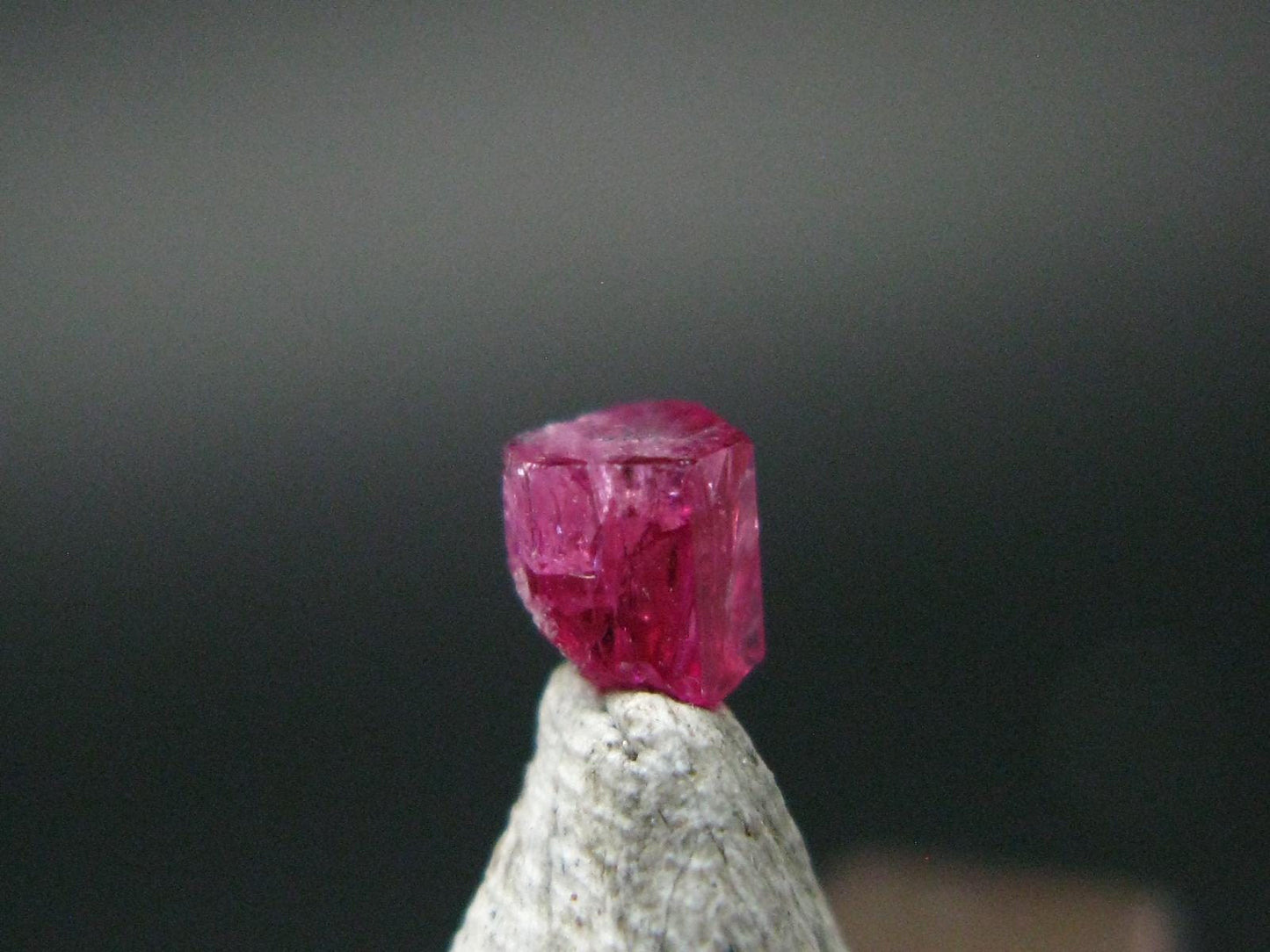 Nice Rare Gem Bixbite Red Emerald Beryl Crystal From Utah USA - 0.24 Carats