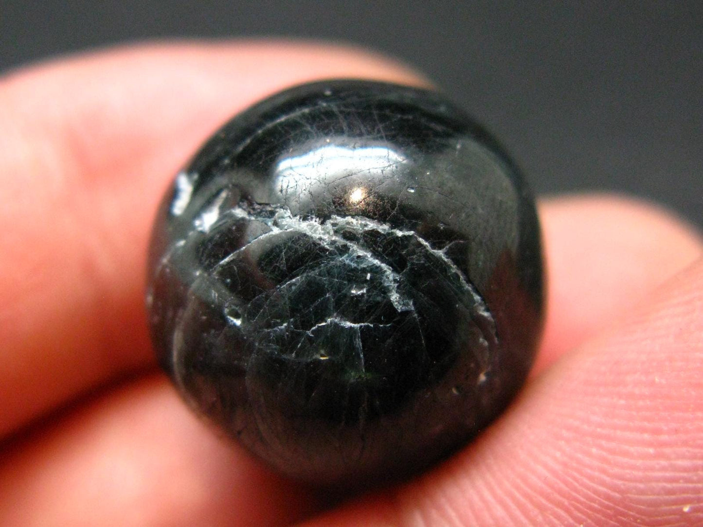 Genuine Blue Spinel Sphere Ball From Madagascar - 1.9cm - 61.65 Carats