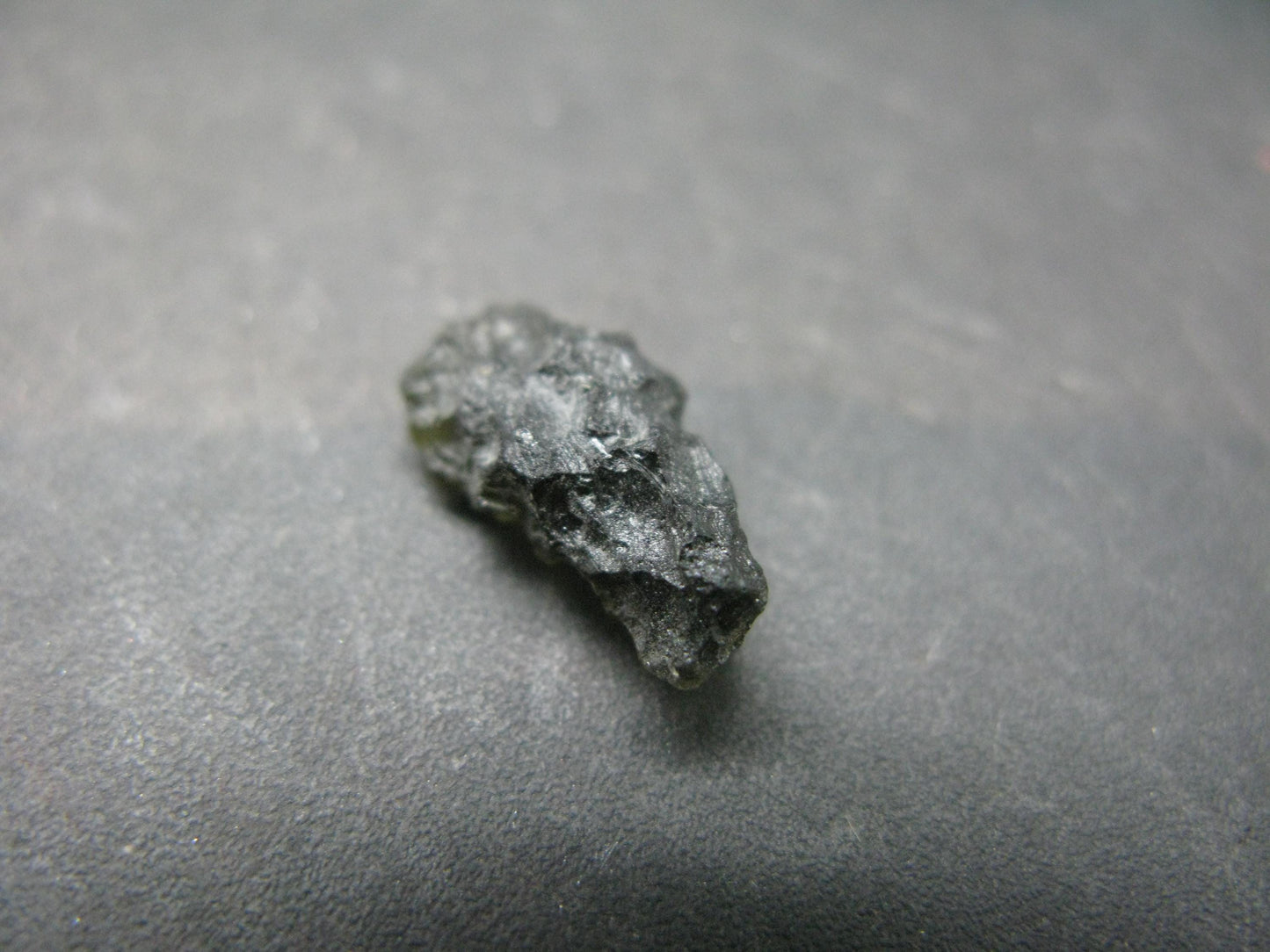 Moldavite Tektite Raw Piece from Czech Republic - 0.6" - 3.2 Carats - 0.64 Grams