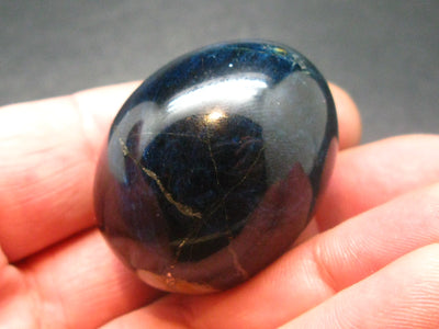 Lazulite Egg From Russia - 1.6" - 68.1 Grams