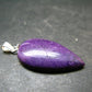 Rare Silver Stichtite Pendant from Australia - 1.3"
