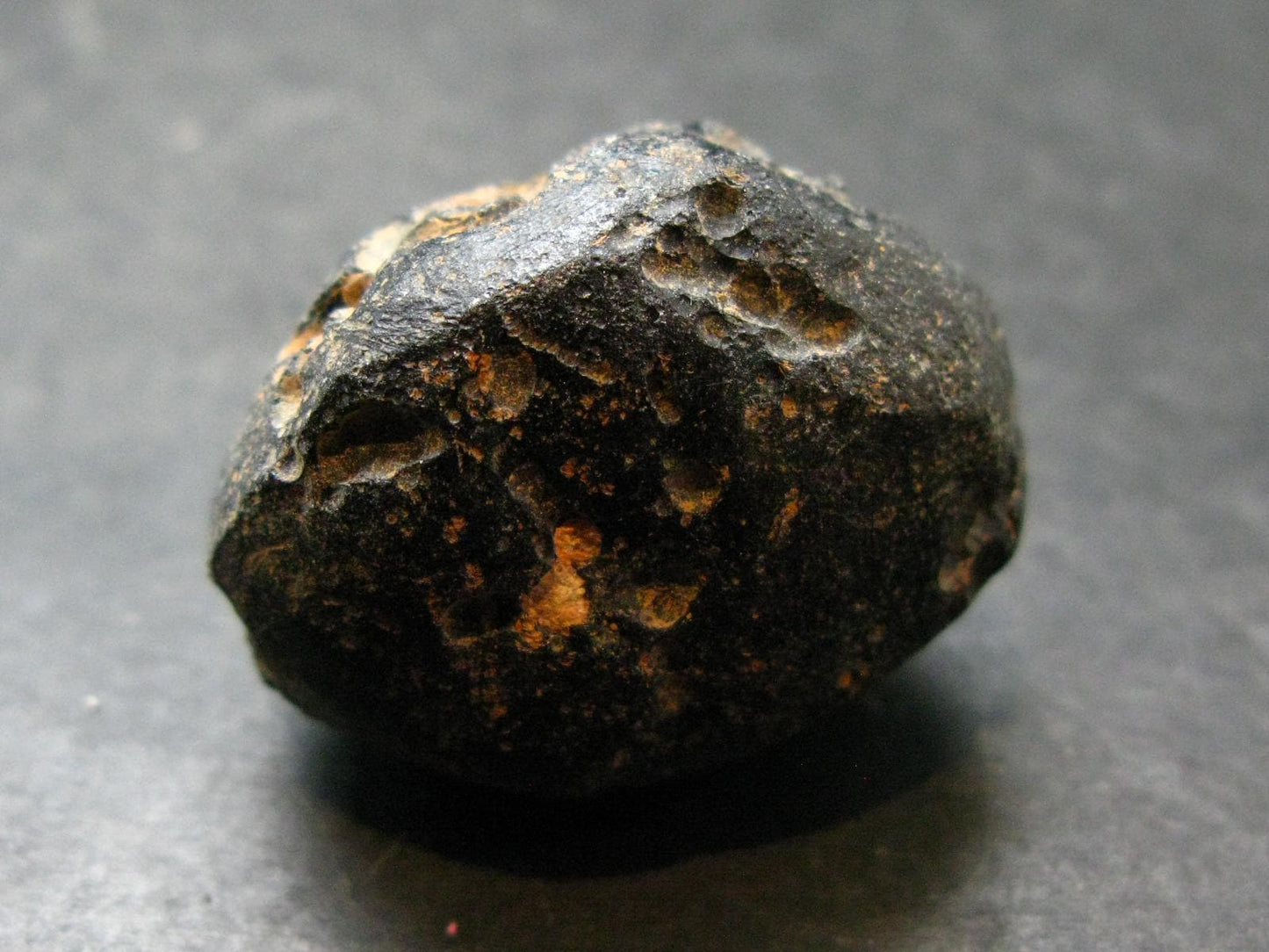 Rare Large Black Tibetan Tektite Raw Piece from Tibet - 1.4" - 30.05 Grams