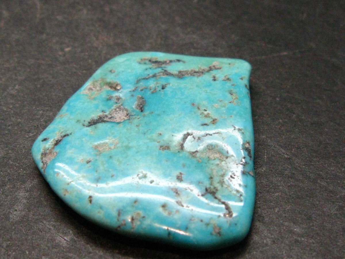 Genuine Tumbled Turquoise from Arizona, USA - 1.6" - 13.24 Grams