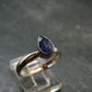 Tanzanite (Zoisite) Sterling Silver Ring - 1.97 Grams - Size 8