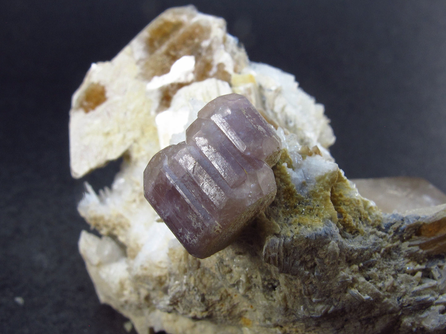 Rare Topaz and Apatite Cluster From Pakistan - 2.7"