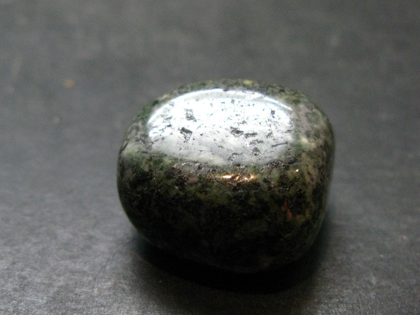 Rare Stonehenge Preseli Bluestone Tumbled Crystal From Wales UK - 0.8" - 16.76 Grams