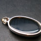 Black Onyx Silver Pendant - 8.85 Grams