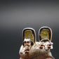 Herderite Stud Earrings Sterling Silver From Brazil - 1.32 Grams