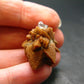 Rare Glendonite Crystal Silver Pendant from Russia - 1.0" - 6.16 Grams