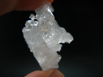 Fantastic Etched Gemmy Raw Clear Goshenite Beryl Crystal From Brazil - 1.5" - 9.70 Grams