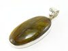 Tiger Eye Sterling Silver 925 Pendant - 1.8"