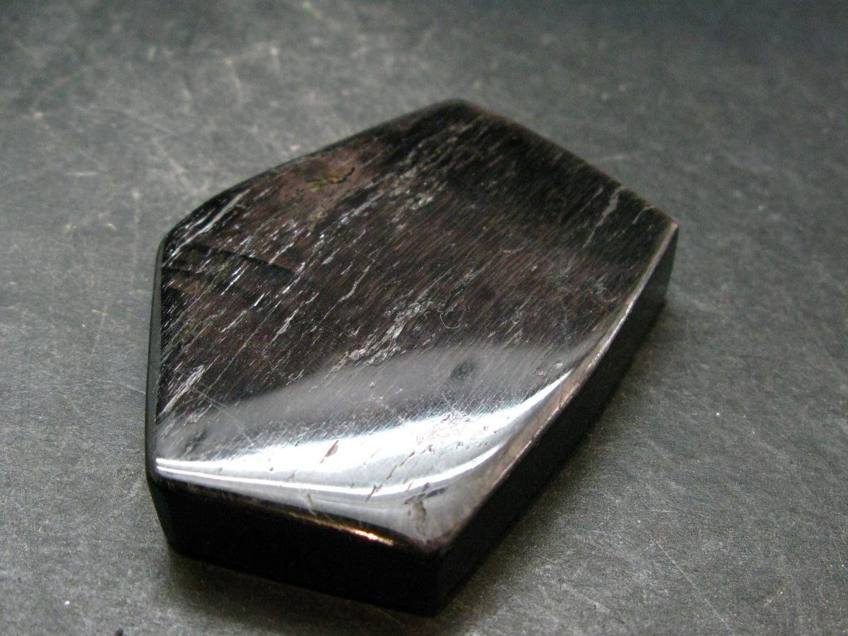 Tumbled Hypersthene Stone From Canada - 2.7"