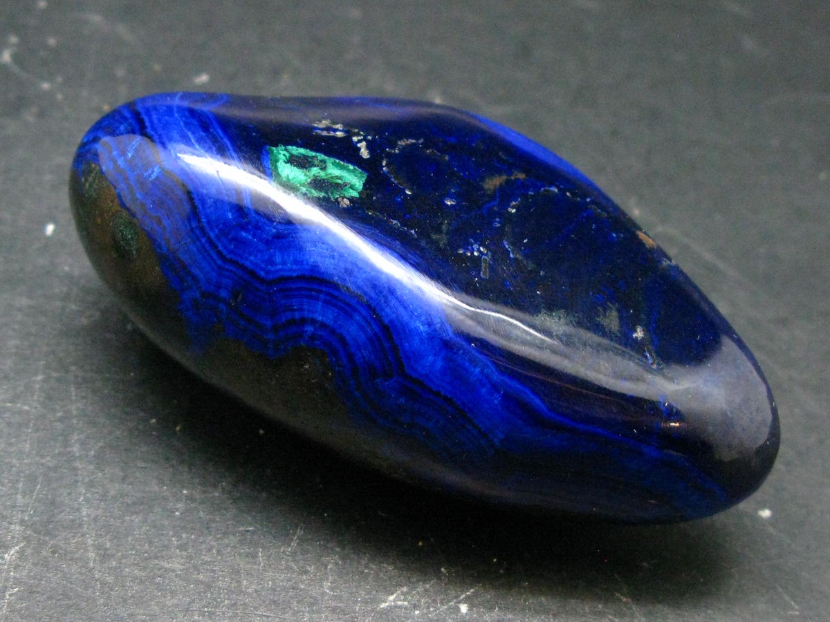 Azurite Polished Crystal From Russia - 3.0" - 131.63 Grams