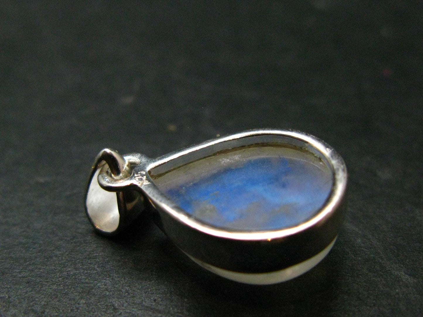 Natural Glow From Inside Moonstone 925 Silver Pendant - 1.0" - 3.63 Grams