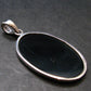 Black Onyx Silver Pendant - 5.31 Grams