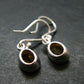Faceted Golden Yellow Citrine 925 Sterling Silver Drop Earrings - 1.0"