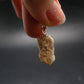 Rare Pink Tugtupite Sterling Silver Pendant From Greenland - 0.9" - 2.55 Grams