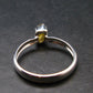 Fire Red Zincite Zinkite 925 Silver Ring from Poland - Size 7 - 1.62 Grams