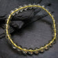 Libyan Tektite Glass Genuine Bracelet ~ 7 Inches ~ 6mm Round Beads