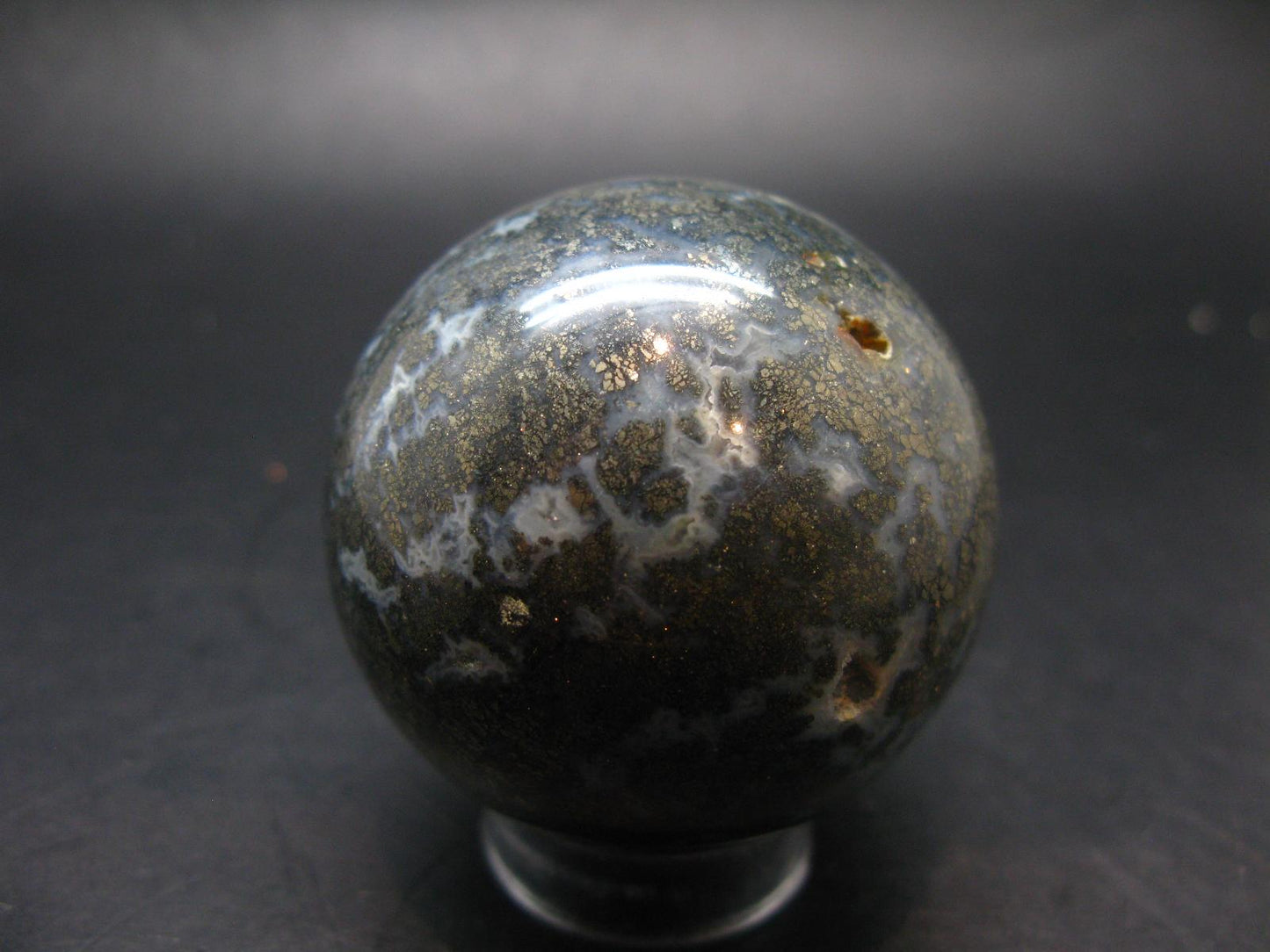 Healers Gold Sphere from USA - 2.2" - 276.76 Grams