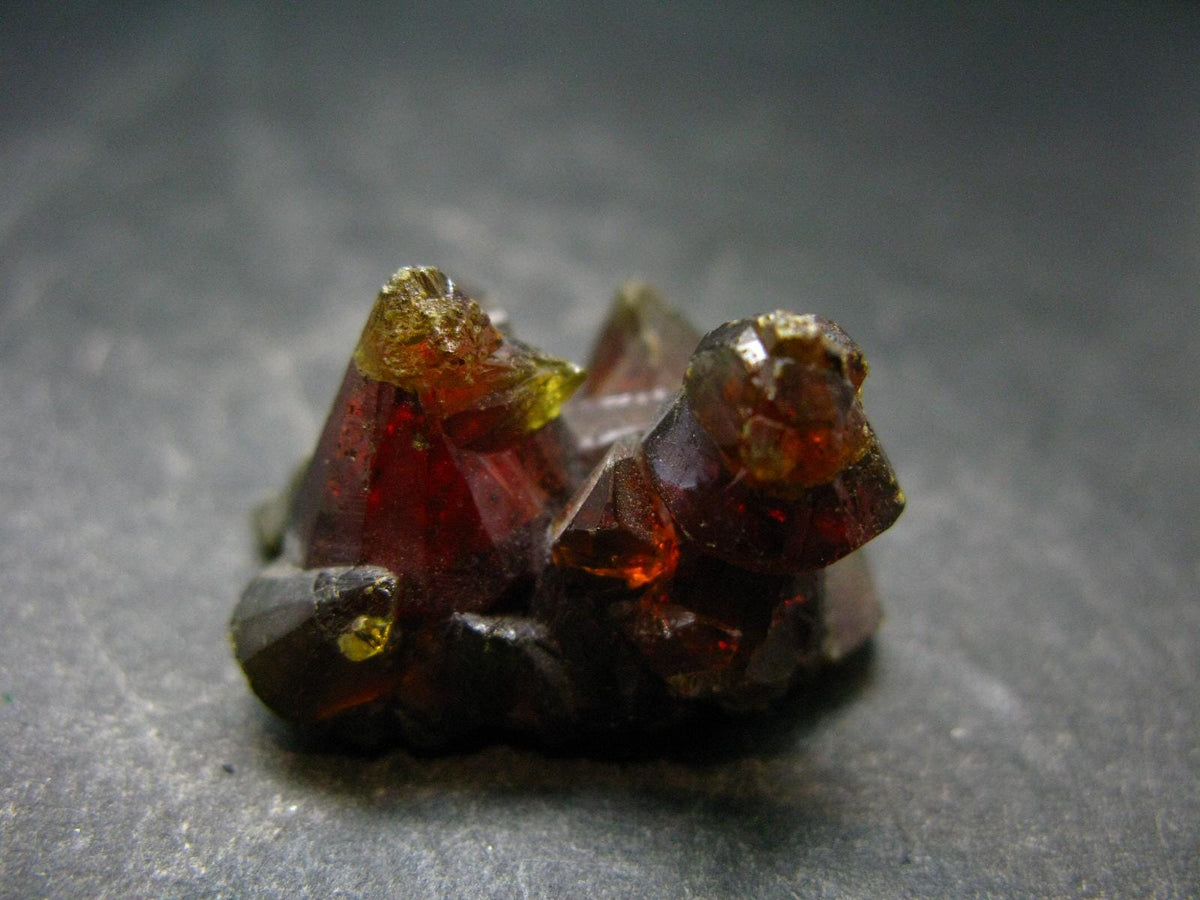 Stunning Fire Red Zincite Zinkite Cluster From Poland - 1.1" - 20.91 Grams