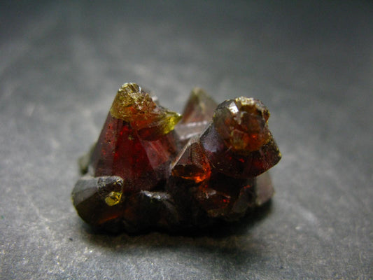 Stunning Fire Red Zincite Zinkite Cluster From Poland - 1.1" - 20.91 Grams