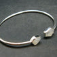Natural Moonstone Bracelet 925 Sterling Silver - Adjustable
