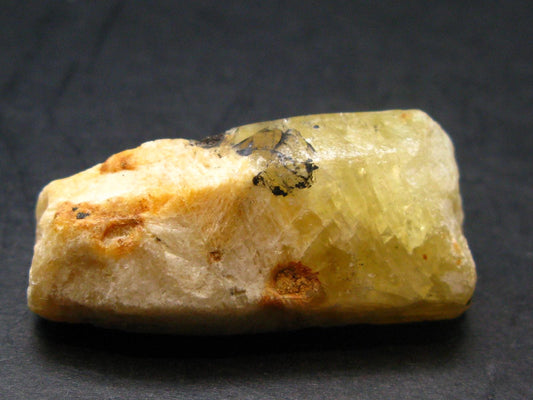 Gem Heliodor Golden Beryl Crystal from Madagascar - 20.17 Grams - 1.6"