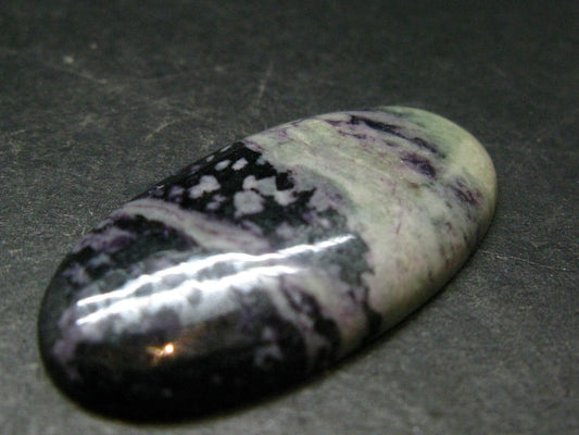 Very Rare Kammererite Chrome Clinochlore Cabochon from Turkey - 1.5" - 8.14 Grams