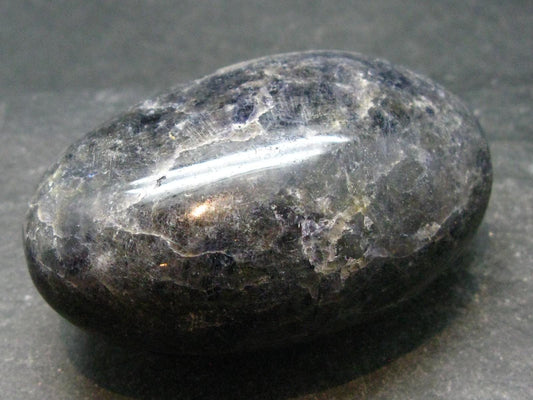Rare Iolite Cordierite Tumbled Stone from Tanzania - 107.15 Grams - 2.4"