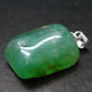 Chrysoprase Silver Pendant From Australia - 1.1" - 4.86 Grams