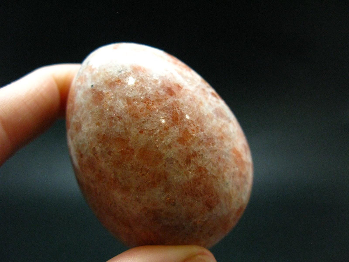Sunstone Egg From India - 2.3" - 152.05 Grams