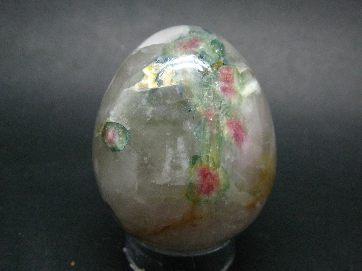 Watermelon Tourmaline Egg From Brazil - 2.5" - 196.33 Grams