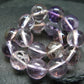 Ametrine Genuine Bracelet ~ 7.5 Inches ~ 13mm Round Beads