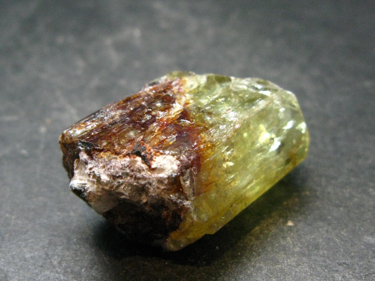 Large Gold Apatite Crysatl from Mexico - 28.04 Grams - 1.4"