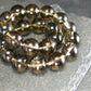 Smoky Quartz Genuine Bracelet ~ 7 Inches ~ 8mm Round Beads