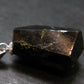 Nice Rare Terminated Epidote Crystal Silver Pendant From Peru - 1.1" - 4.96 Grams
