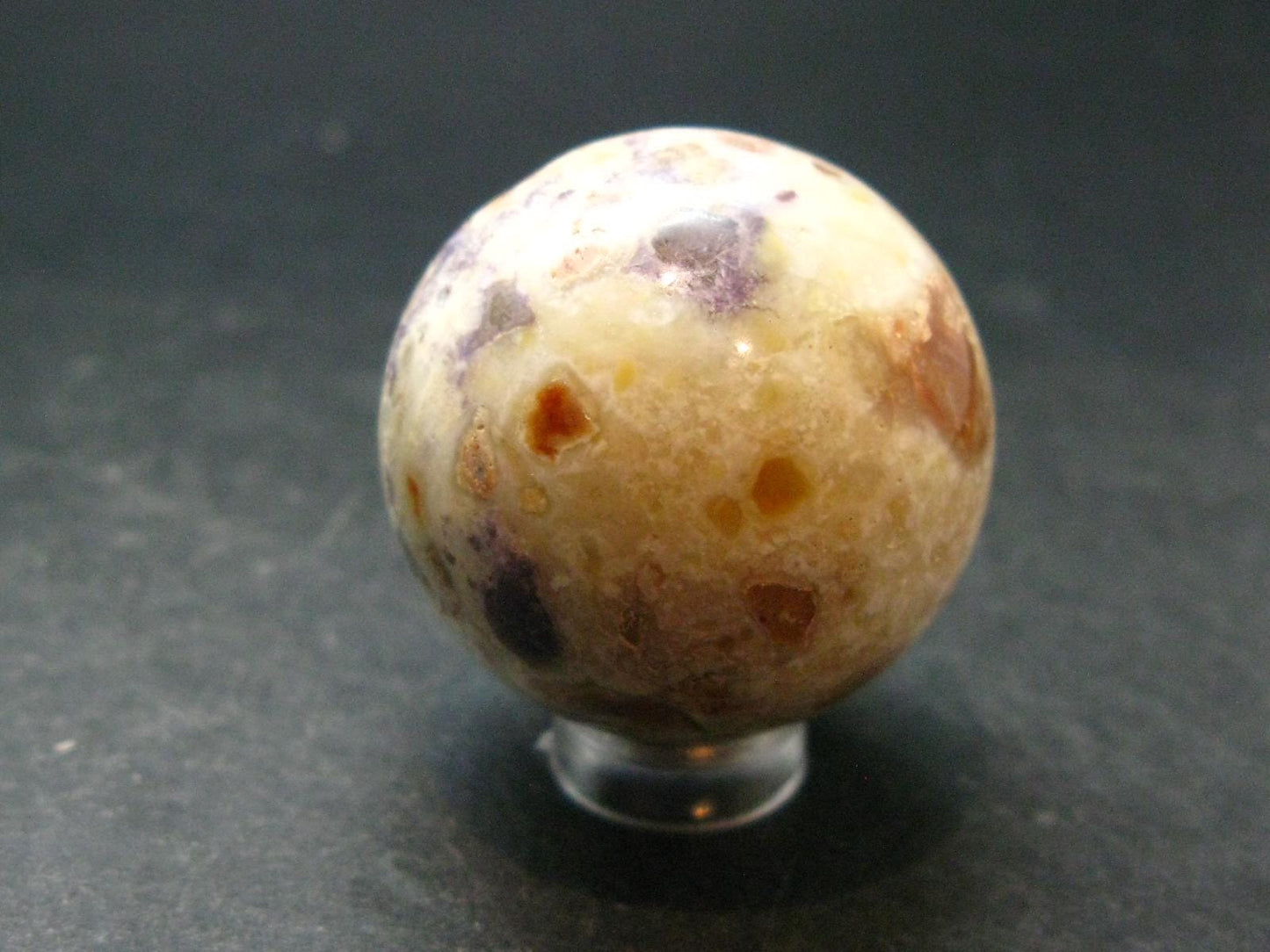 Natural Tiffany Stone Violet Opal polished Sphere Ball from USA - 1.3" - 50.08 Grams