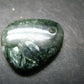 Polished Seraphinite Clinochlore Metal Free Pendant From Russia - 1.5"