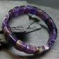 Amethyst Genuine Bracelet ~ 7 Inches ~ 12mm Squared Beads