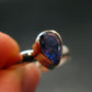 Tanzanite (Zoisite) Sterling Silver Ring - 1.97 Grams - Size 8