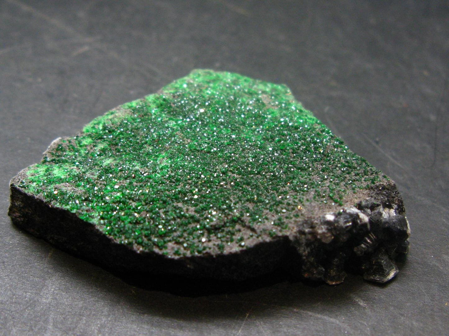 Uvarovite (Green Chromium Garnet) Cluster From Russia - 2.2"