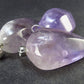 Set of 3 Lavender Amethyst Pendants From Brazil
