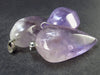Set of 3 Lavender Amethyst Pendants From Brazil