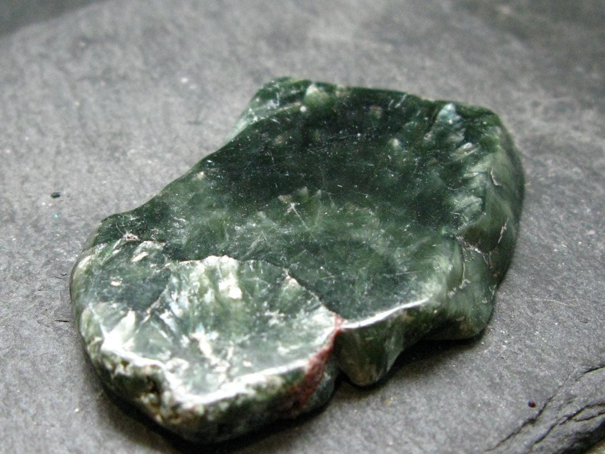 Nice Polished Seraphinite Clinochlore Stalactite Slab From Russia - 2.1" - 23.66 Grams